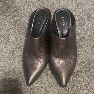 Joie Women's Gunmetal Mules